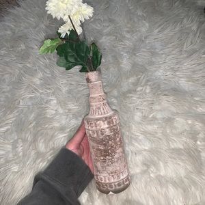 rustic vase bottle